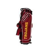USC Trojans Cardinal SC Interlock Birdie Stand Golf Bag